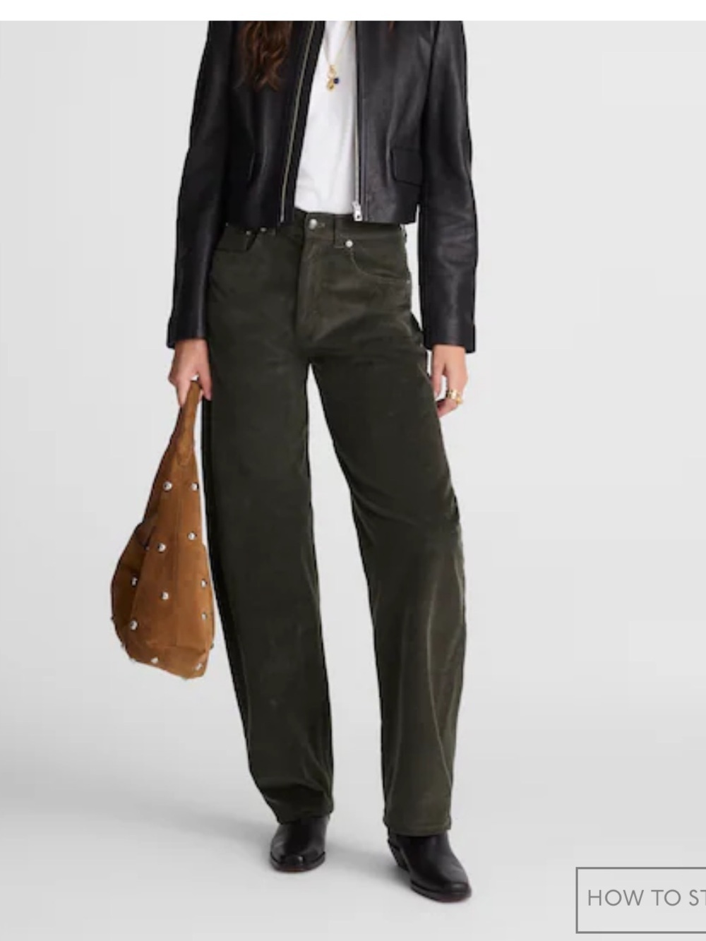 Madewell The Balloon Corduroy Pant Green Size 27